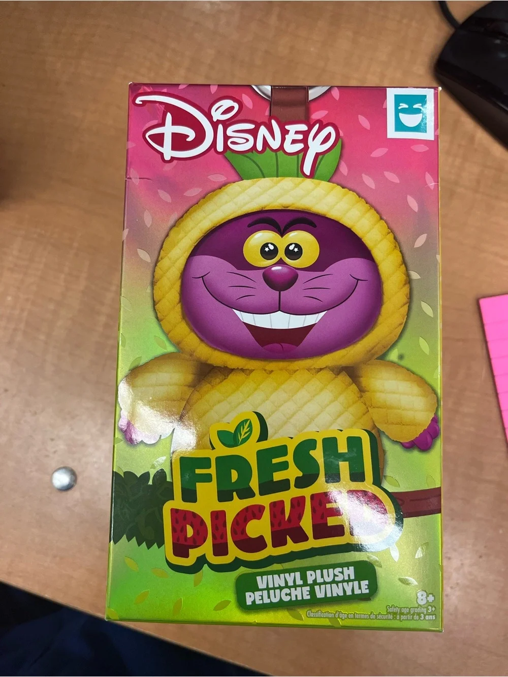 Disney Fresh Picked Plush — Purple Character in Yellow Pineapple Outfit